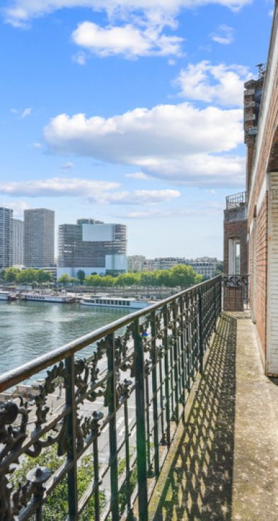 Appartement 6 pièces – 154m² – Vue Tour Eiffel et Seine -Balcon